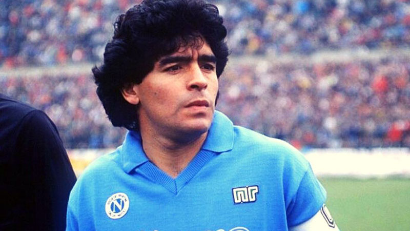 Diego Armando Maradona Napoli