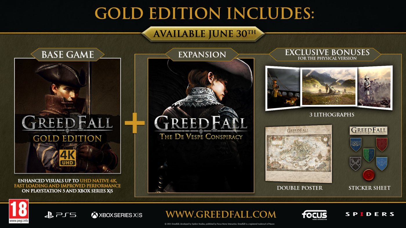 GreedFall Gold Edition Recensione