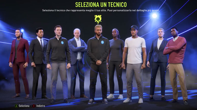 fifa 22 carriera allenatore