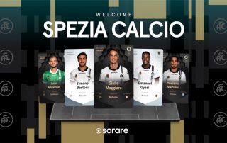 Lo Spezia entra nel mondo degli NFT con Sorare, fantacalcio con blockchain