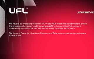 UFL: I Tweet drammatici del CEO di Strikerz "il team sta uscendo dall'Ucraina"