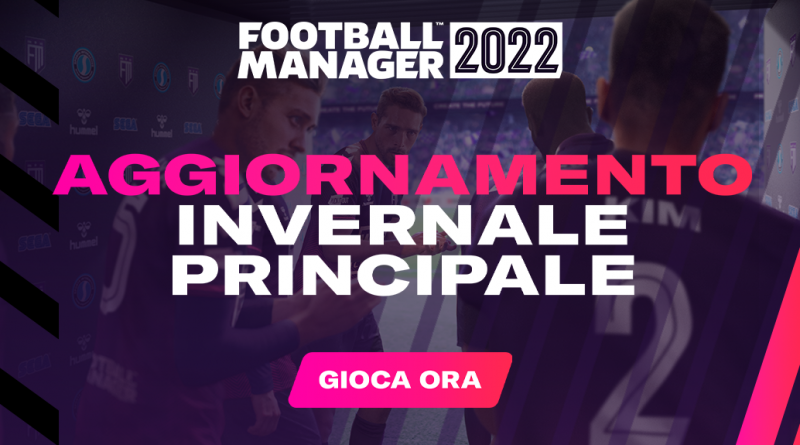 Giovedì il TGTech ti regala Football Manager 2022!
