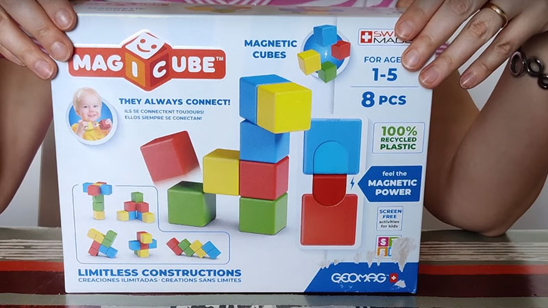 Magicube di GeoMag per far divertire i più piccoli
