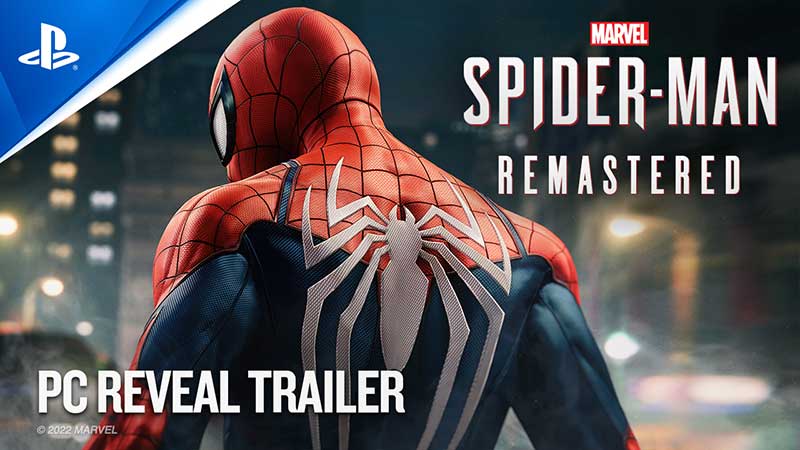 Marvel's Spider-Man Remastered arriva su PC - Trailer e Data di Uscita