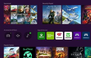 La App Xbox su Samsung Gaming Hub
