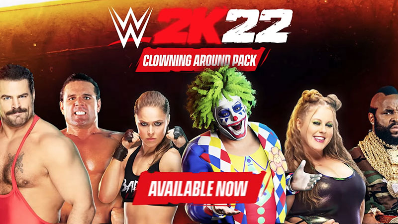 WWE 2K22 - Ecco Doink The Clown, British Bulldog, Mr T, Ronda Rousey nel Nuovo DLC!