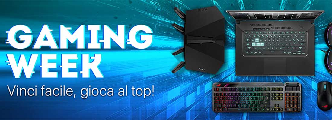AMAZON GAMING WEEK: le offerte di ASUS