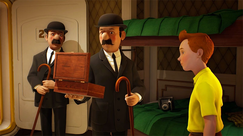 Primo Trailer per Tintin Reporter I sigari del faraone