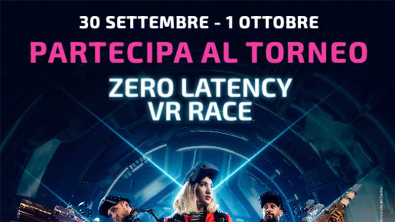 Zero Latency VR Race il prossimo Weekend a Fiumicino