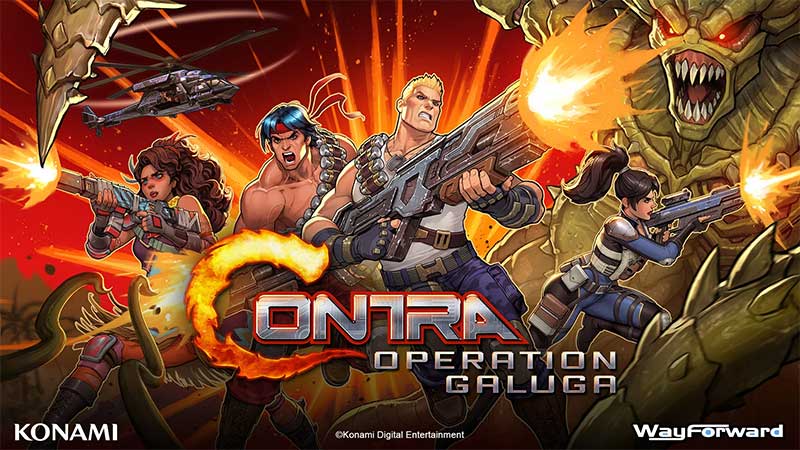 Contra: Operation Galuga segna il ritorno di una mitica serie Konami!