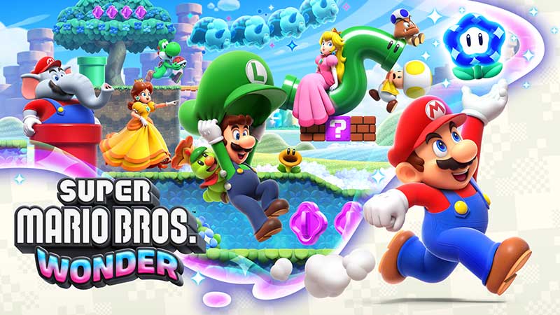 Super Mario Bros. Wonder disponibile da oggi solo su Nintendo Switch!
