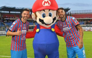 Super Mario a Catania... per l'elefantino!