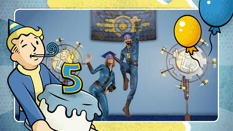 Buon Compleanno Fallout 76!