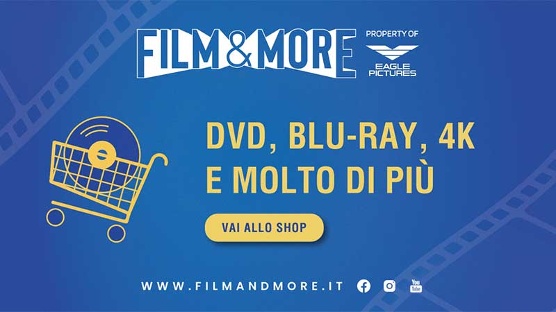 EAGLE PICTURES lancia il nuovo sito di e-commerce FILM AND MORE