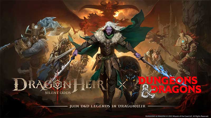 I personaggi di Dungeons & Dragons sono ora disponibili in Dragonheir Silent Gods