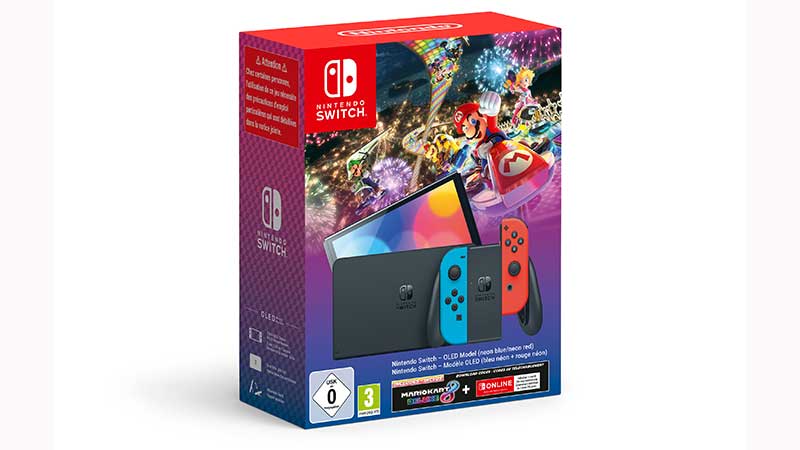 Il bundle con Nintendo Switch Modello OLED e Mario Kart 8 Deluxe sarà disponibile dal 20 novembre