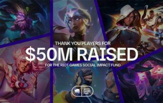 Riot Games Social Impact Fund supera 50 milioni di dollari