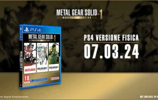 METAL GEAR SOLID: MASTER COLLECTION Vol. 1 - Arriva la versione retail per PS4