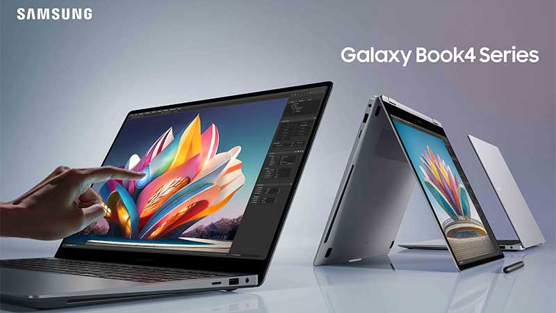 Samsung collabora con Microsoft per la serie Galaxy Book4