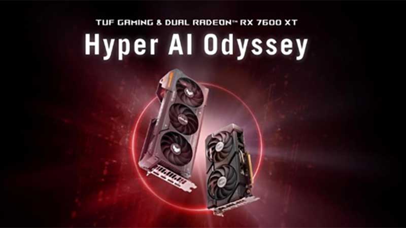 ASUS annuncia le schede grafiche DUAL e TUF Gaming AMD Radeon RX 7600 XT