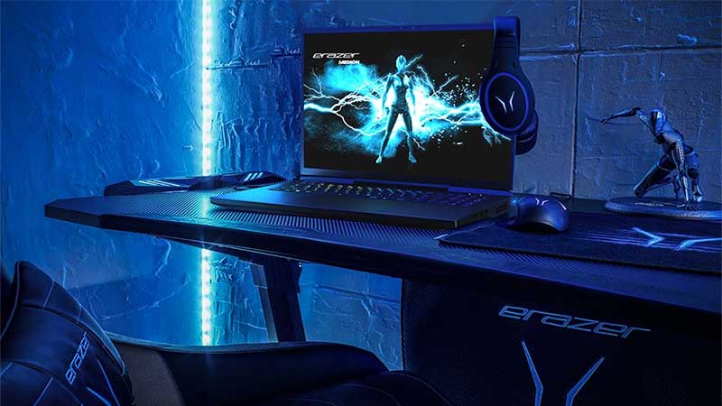 ERAZER aggiorna la gamma dei propri laptop gaming per il CES 2024
