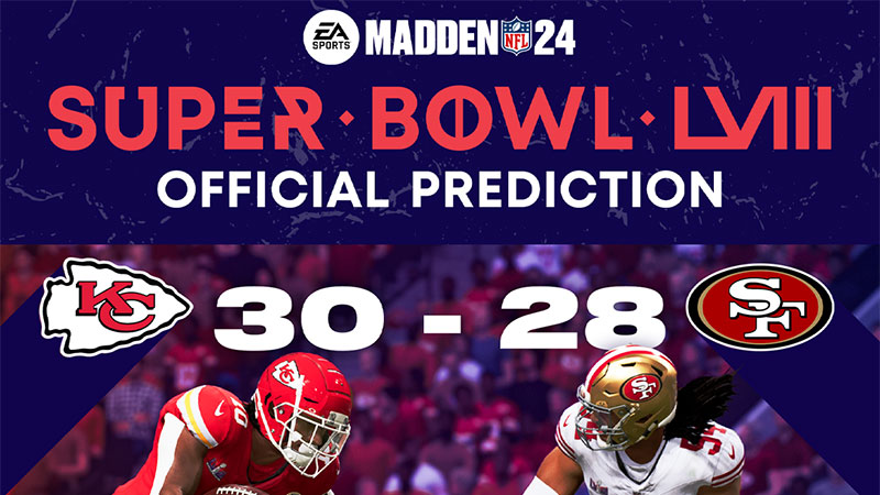 Super Bowl - Ecco chi vince secondo Madden NFL 24