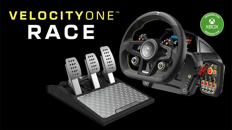Turtle Beach VelocityOne Race disponibile per PC e Xbox