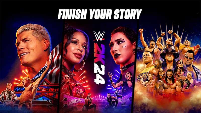 WWE 2K24: edizioni Deluxe e 40 Anni di WrestleMania disponibili