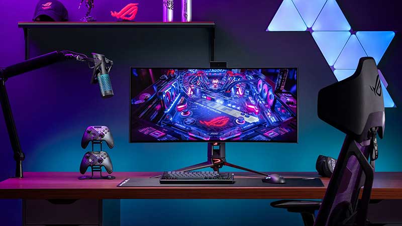 ROG Swift OLED PG34WCDM ora disponibile