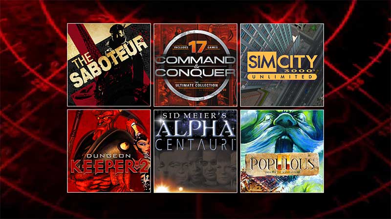 EA pubblica titoli classici per PC su Steam: Populous, Dungeon Keeper, The Saboteur