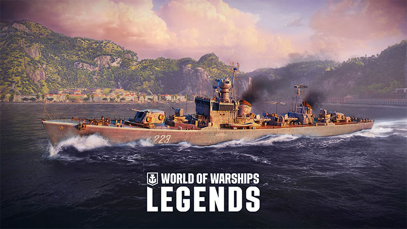 Gli incrociatori leggeri della flotta giapponese salpano in World of Warships: Legends