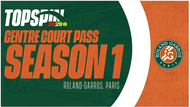Annunciati i contenuti dei Centre Court Pass stagionali di TopSpin 2K25