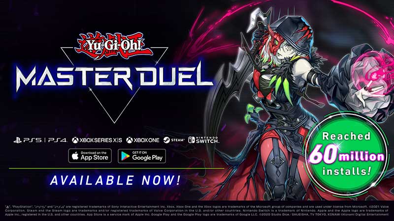 Yu-Gi-Oh! MASTER DUEL celebra 60 milioni di download