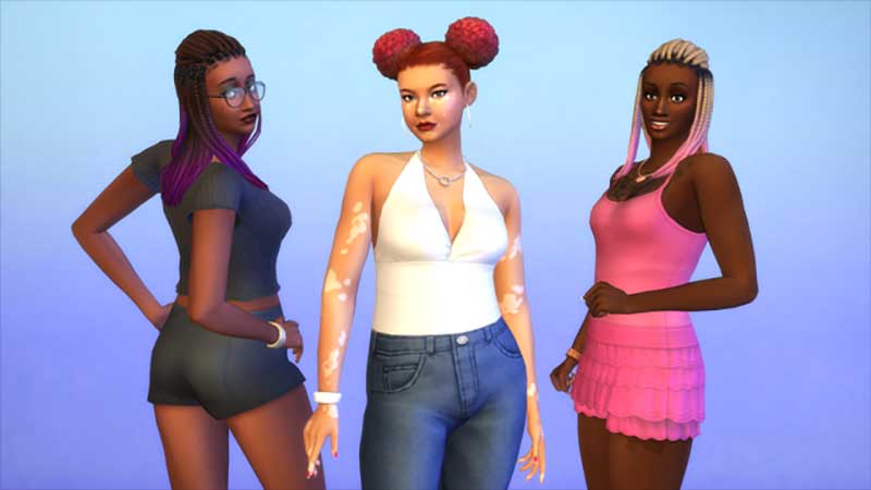 The Sims 4 collabora con Dark & Lovely per ampliare la diversità e la rappresentazione nei giochi