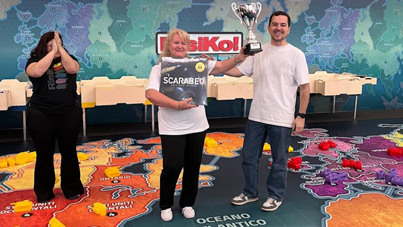 Rosa Giordani è la prima donna campionessa nazionale di Risiko!