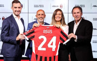 ASUS annuncia una partnership con il Milan