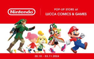 Nintendo sarà a Lucca Comics con il primo Pop-Up Store italiano