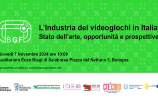 L’industria dei videogiochi in Italia: stato dell’arte, opportunità e prospettive - Se ne parla a Bologna