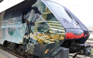 Il treno di The Legend of Zelda fa tappa a Lucca Comics