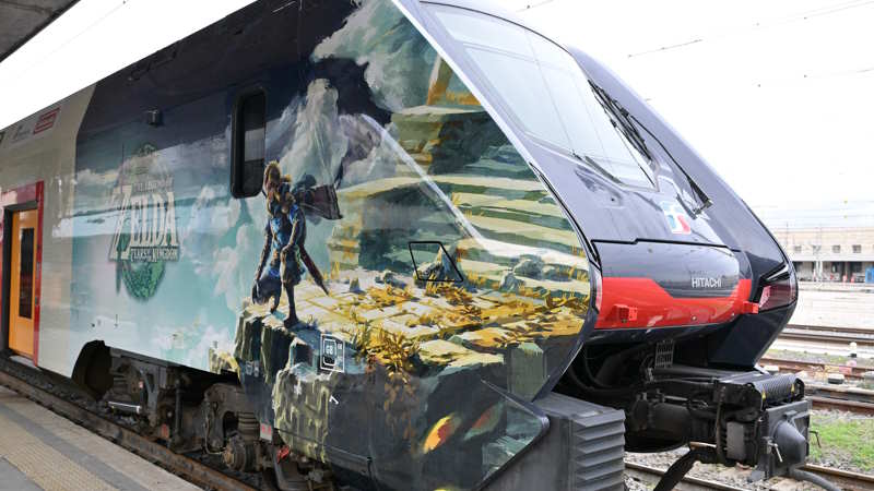 Il treno di The Legend of Zelda fa tappa a Lucca Comics