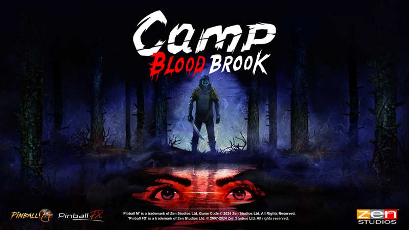 Camp Bloodbrook è arrivato su Pinball M e Pinball FX