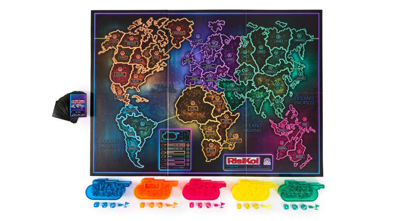 RisiKo! Deluxe: la plancia più grande di sempre nella nuova imperdibile edizione fluo