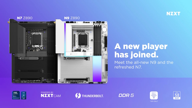 NZXT annuncia le schede madri N9 e N7