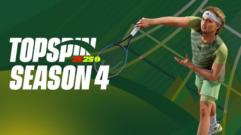 La stagione 4 di TopSpin 2K25 si dirige verso i Rolex Paris Masters e le Nitto ATP Finals con Alexander Zverev