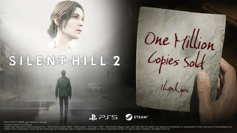 SILENT HILL 2 remake: 1 milione di copie a una settimana dal lancio