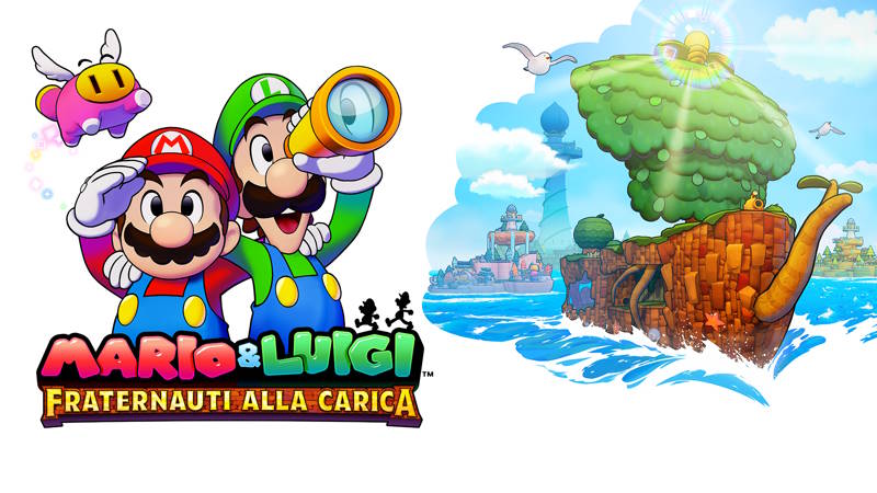 Mario & Luigi: Fraternauti alla carica in esclusiva su Switch
