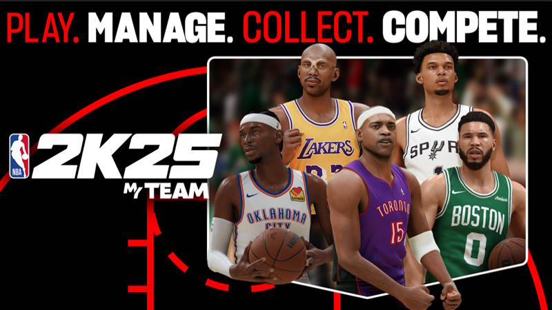 NBA 2K25: MyTEAM su iOS e Android