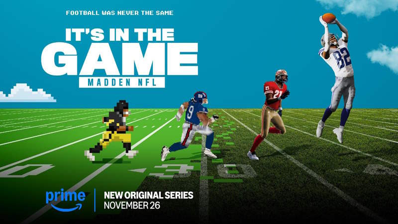 It’s in the Game: Madden NFL in anteprima esclusiva su Prime Video il 26 novembre