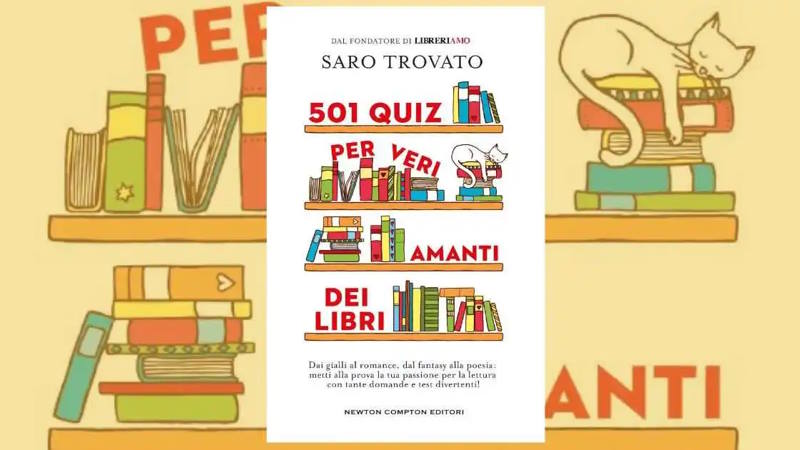 501 quiz per gli amanti dei libri - Disponibile il Book Game
