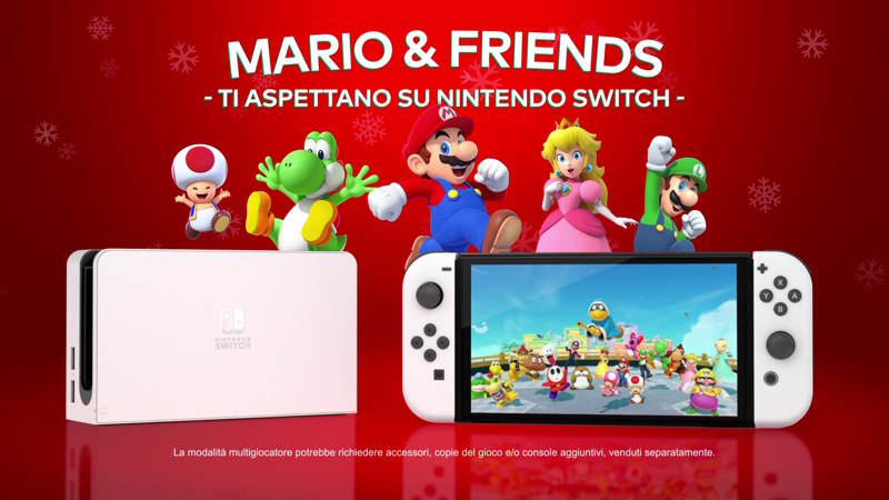 Nintendo celebra il Natale con uno spot di Super Mario